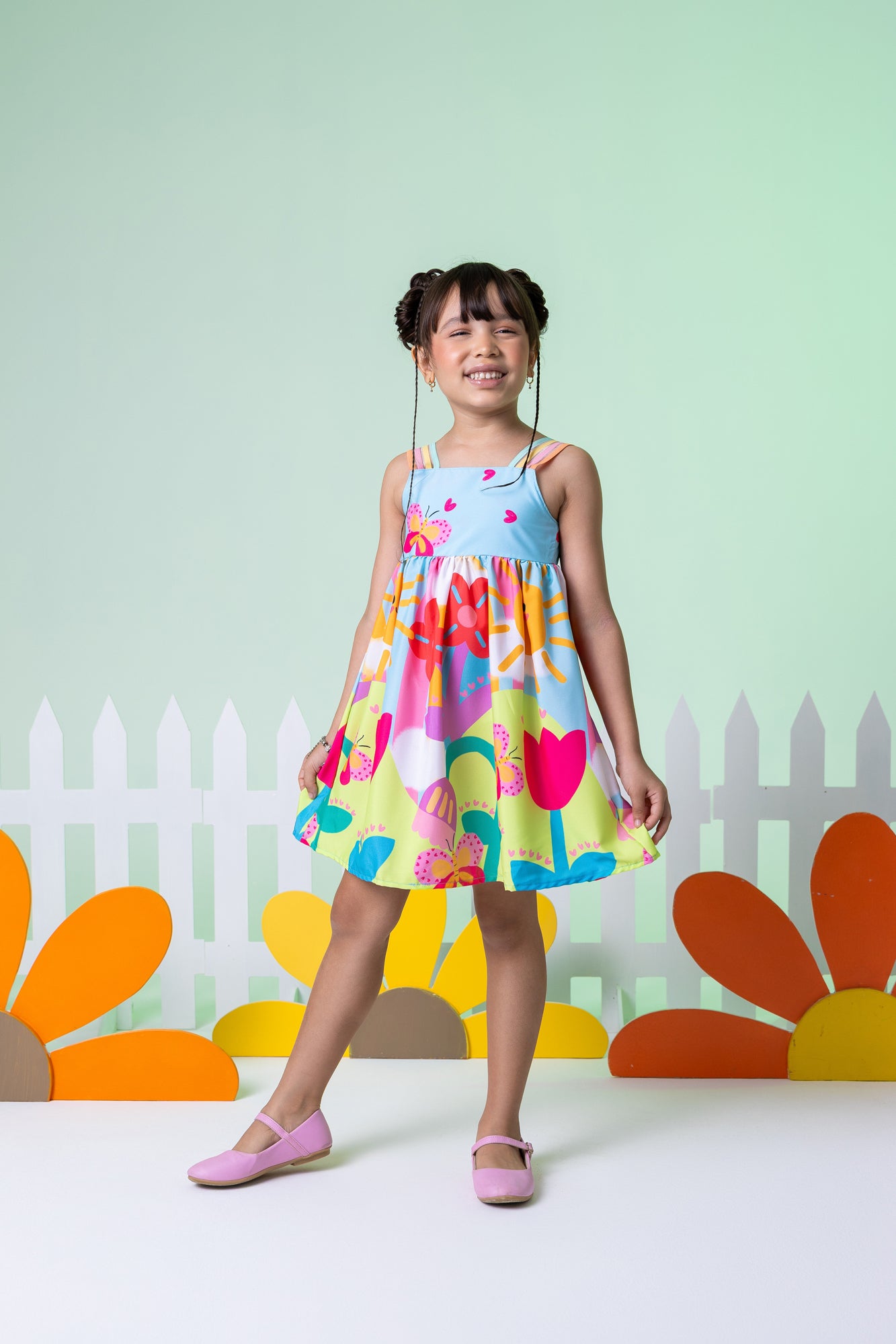 Vestido Carol - Jardim Colorê