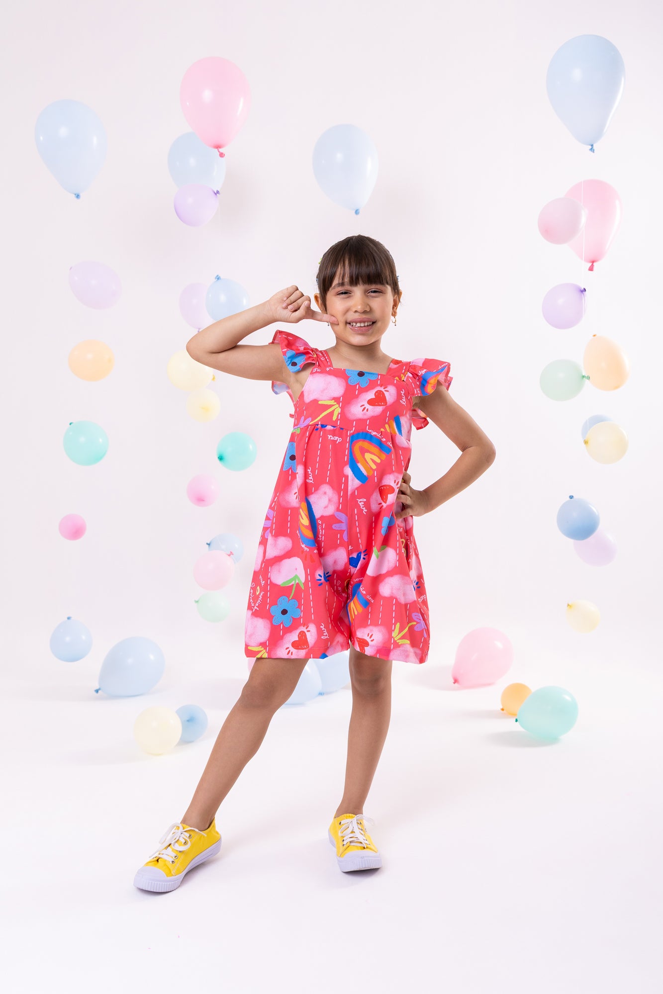 Macaquinho Laura - Algodão Doce