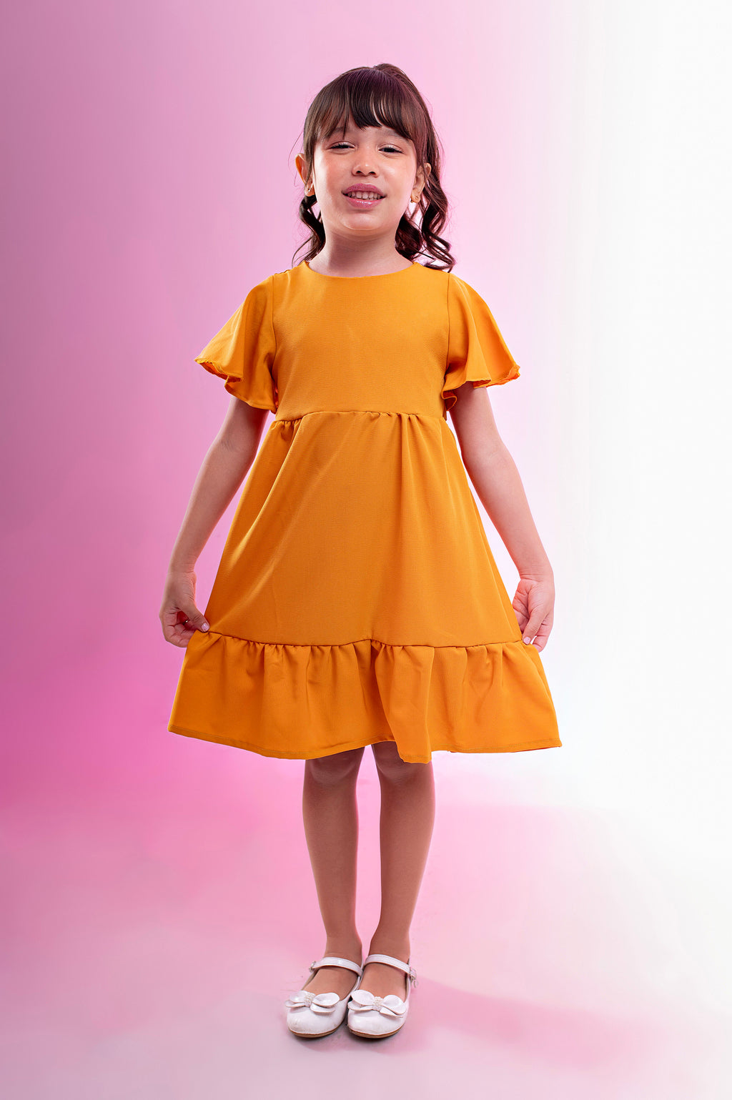 Vestido Sarah - Mostarda