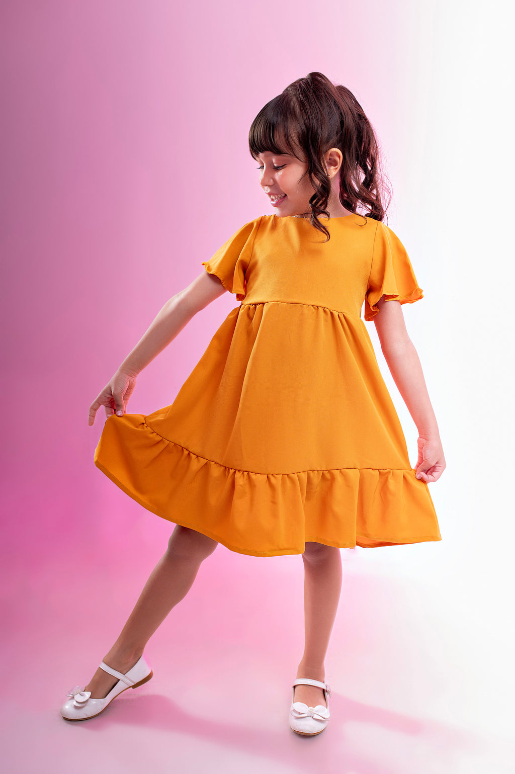 Vestido Sarah - Mostarda