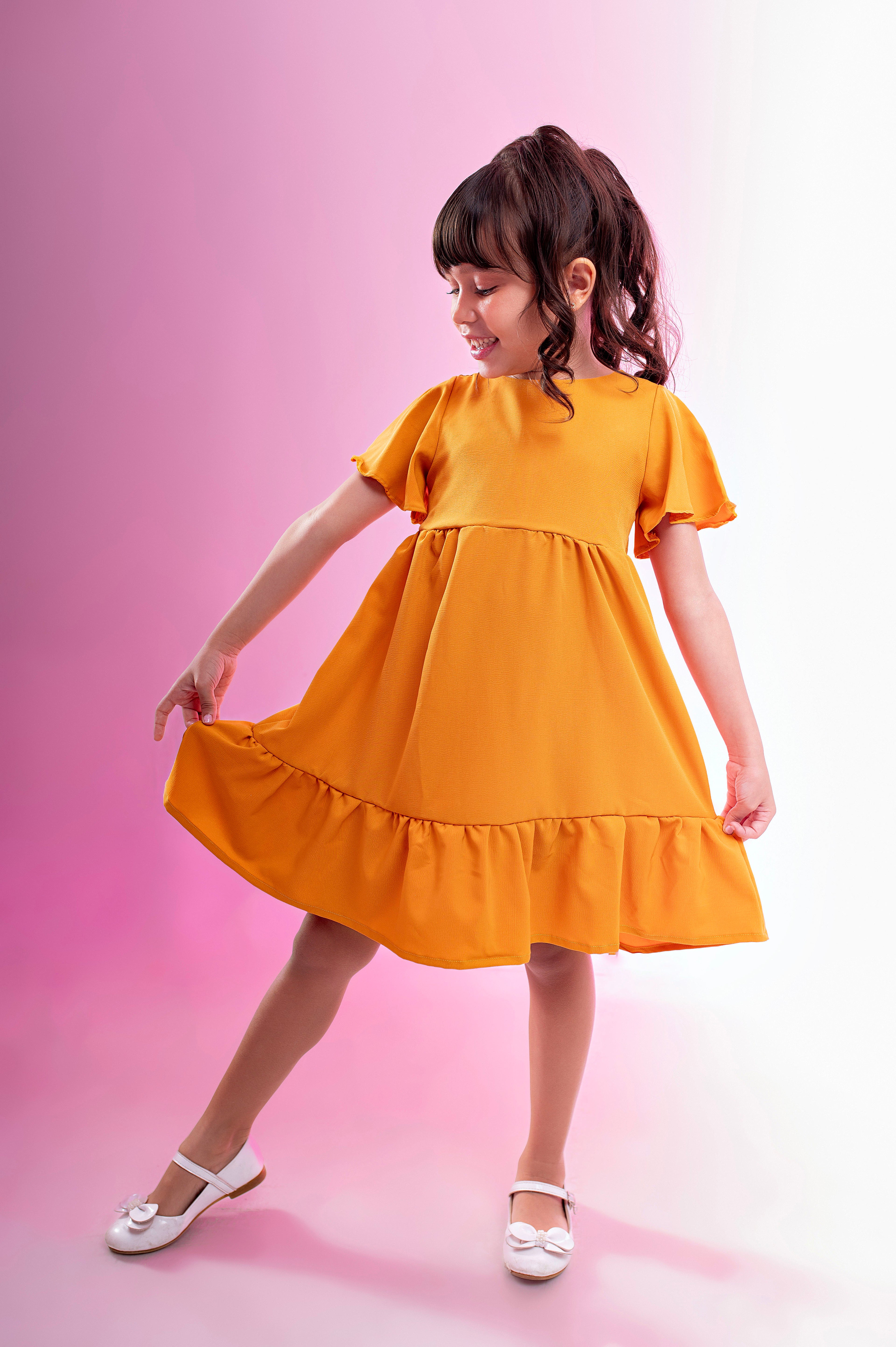 Vestido Sarah - Mostarda